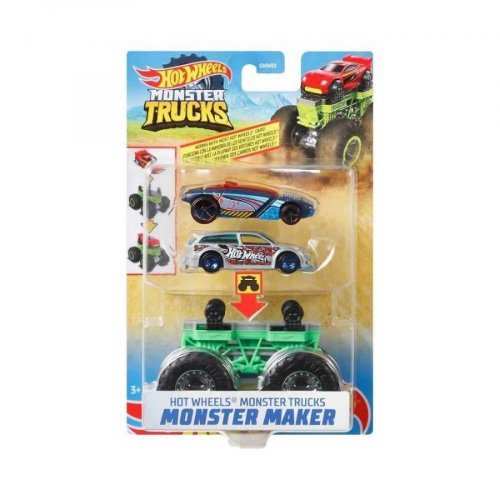 Hot Wheels Monster Maker Sortido GWW13 Mattel Brincasa