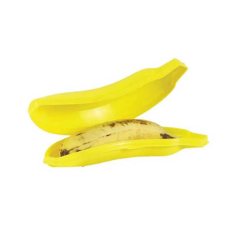 Porta Banana Fackelmann Amarelo 26CM - Utilplast