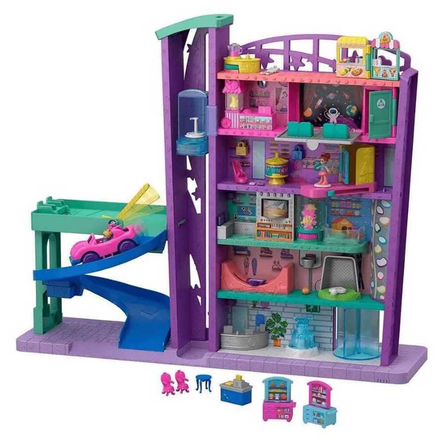 Polly Pocket Mega Trailer da Polly FRY86 Mattel - brincasa