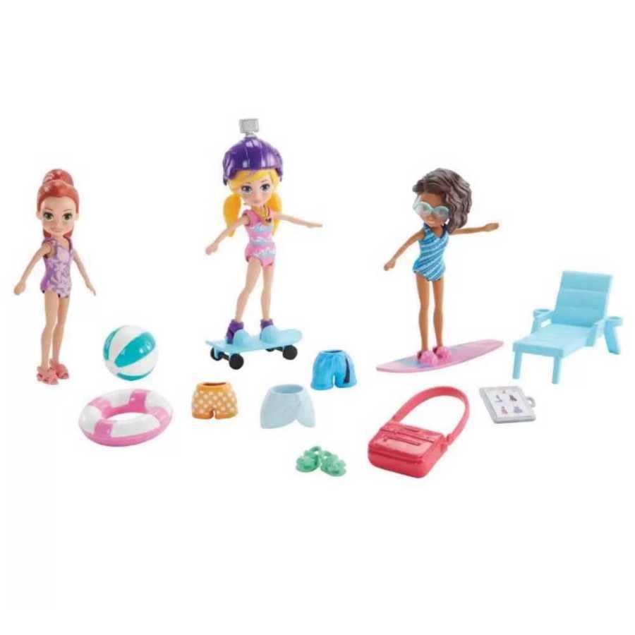 Polly Pocket Parque Aquático dos Abacaxis Gfr02 Mattel - brincasa