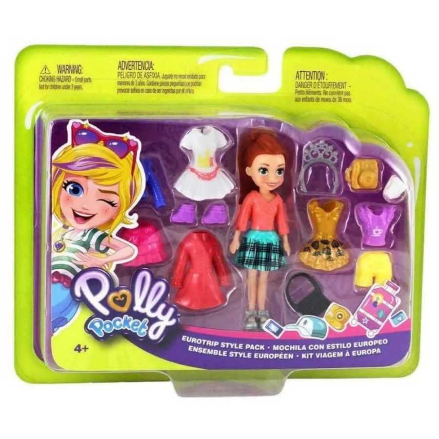 Boneca Polly Pocket Kit Fashion de Viagem Sortidos GFT92 - Mattel