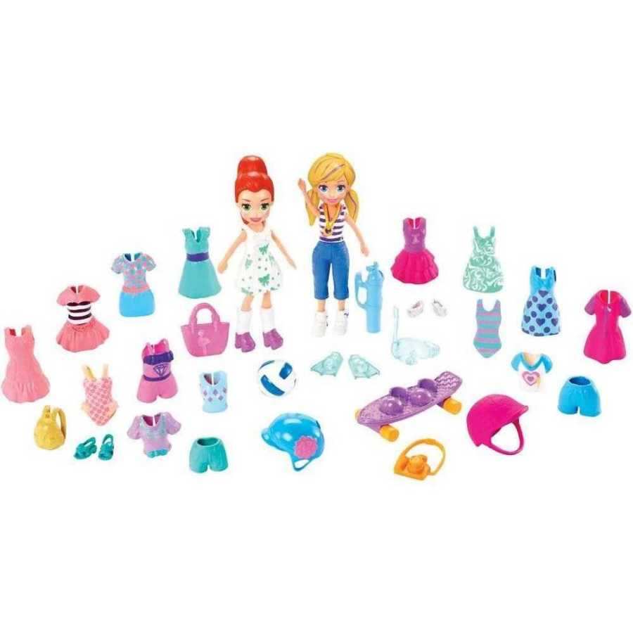 Polly Pocket GGJ48 Estilos Mattel Mini Boneca Pequena Troca Roupa Casinha  Menina - Patota Brinquedos