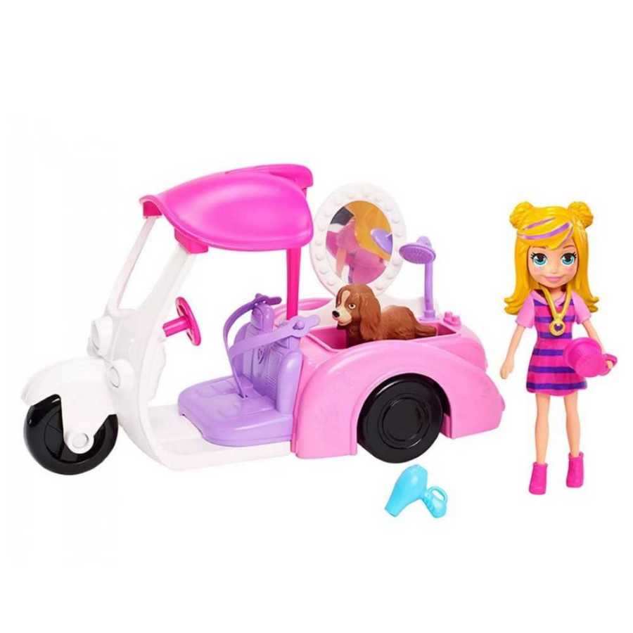 Polly Pocket Mega Trailer da Polly FRY86 Mattel - brincasa