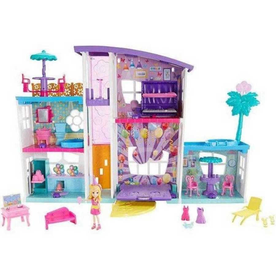 Polly Pocket Parque Aquático dos Abacaxis Gfr02 Mattel - brincasa