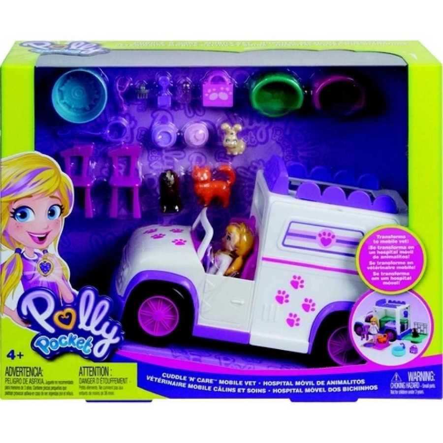 Polly Pocket Parque Aquático dos Abacaxis Gfr02 Mattel - brincasa