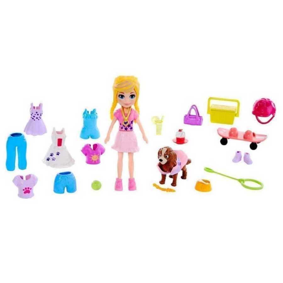 Polly Pocket Mega Trailer da Polly FRY86 Mattel - brincasa