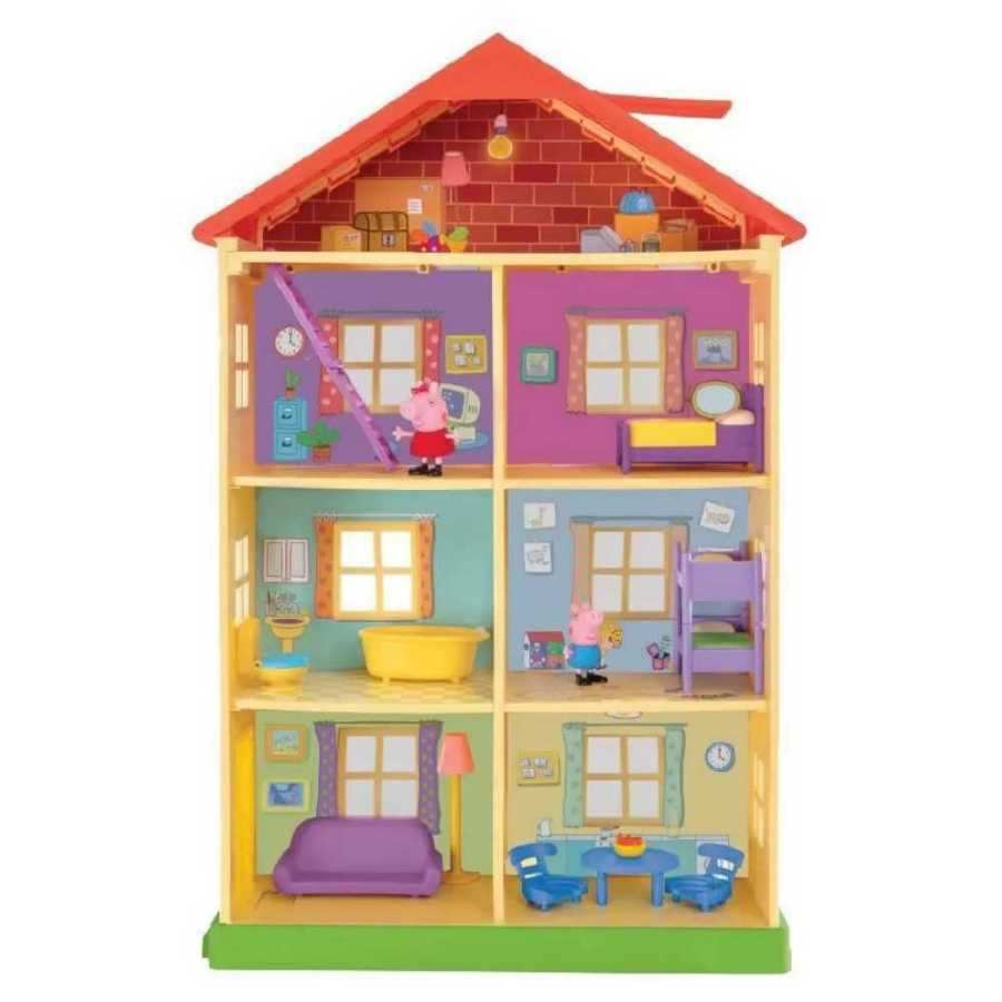 Brinquedo Sunny Casa Maletinha Peppa Pig Colorido 2313