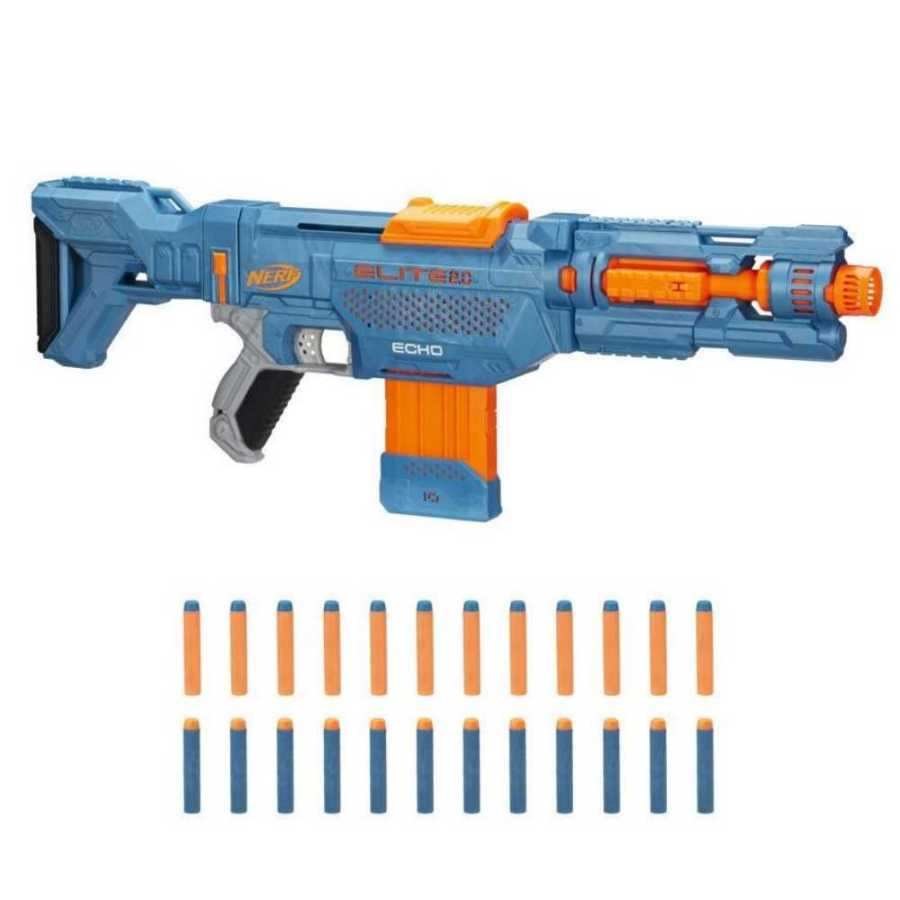 Nerf Elite 2.0 ECHO CS-10 Com 24 Dardos 4 em 1 - GAMES & ELETRONICOS