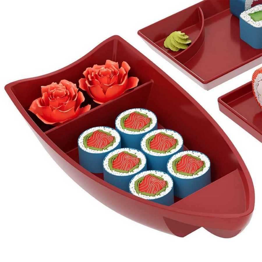 Conjunto De Comida Japonesa, Kit Sushi 6 Peças Coza - Cores - ÚTIL CUMBICA