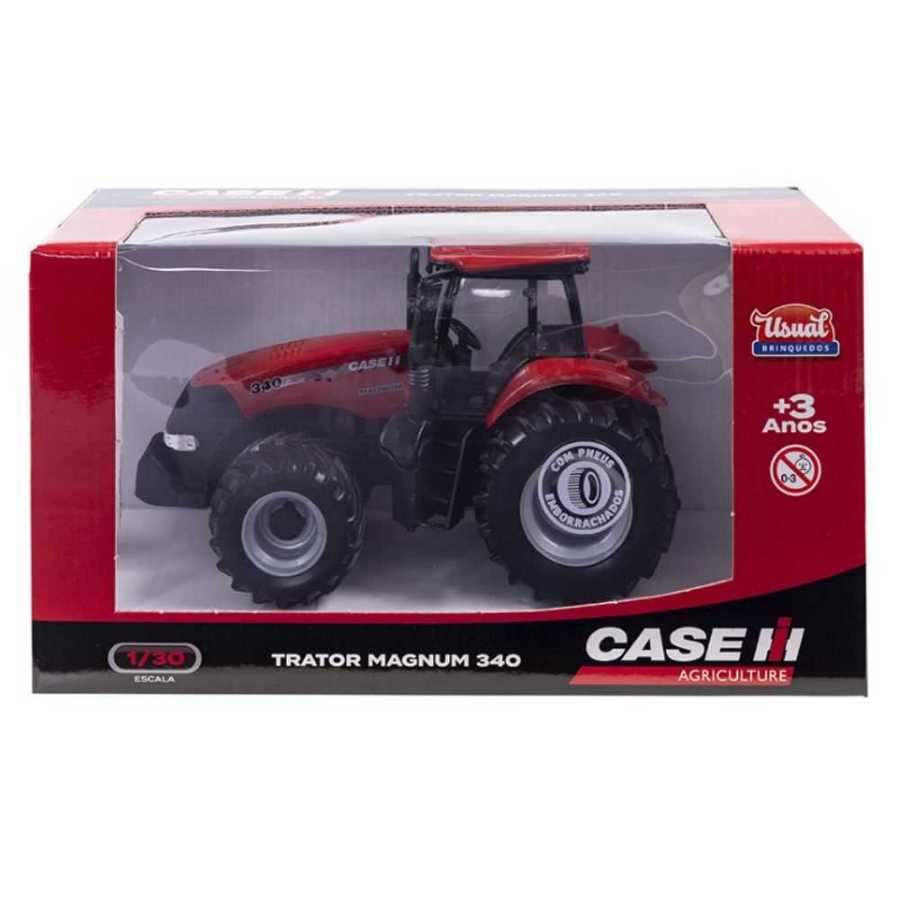 Trator Magnum Case Agriculture Usual Brinquedos - 400